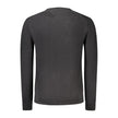 Tommy Hilfiger Black Cotton Men Sweater Tommy Hilfiger