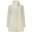 K-WAY White Nylon Jackets & Coat K-WAY