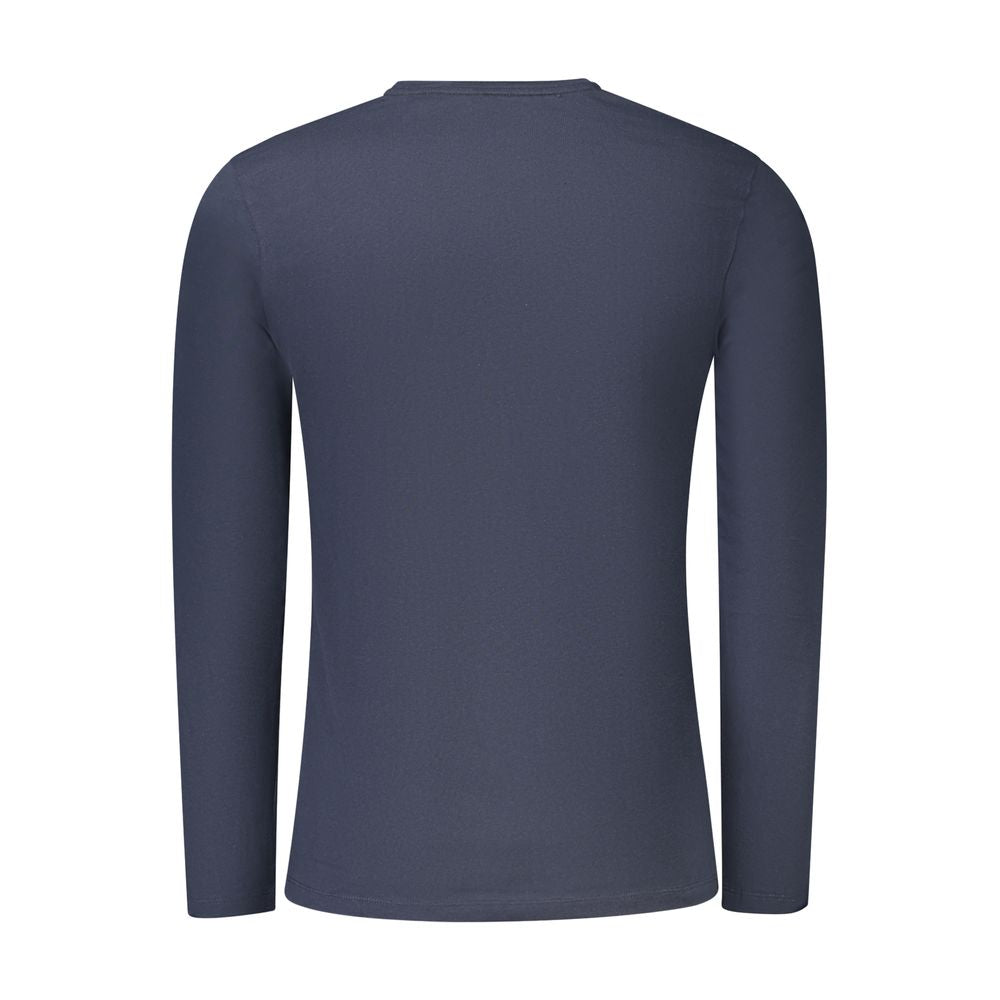 Hugo Boss Blue Cotton Men T-Shirt Hugo Boss