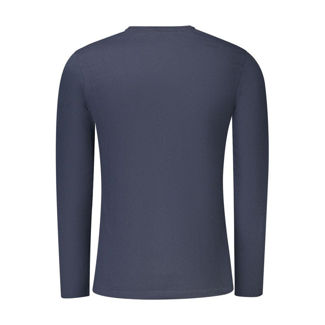 Hugo Boss Blue Cotton Men T-Shirt Hugo Boss