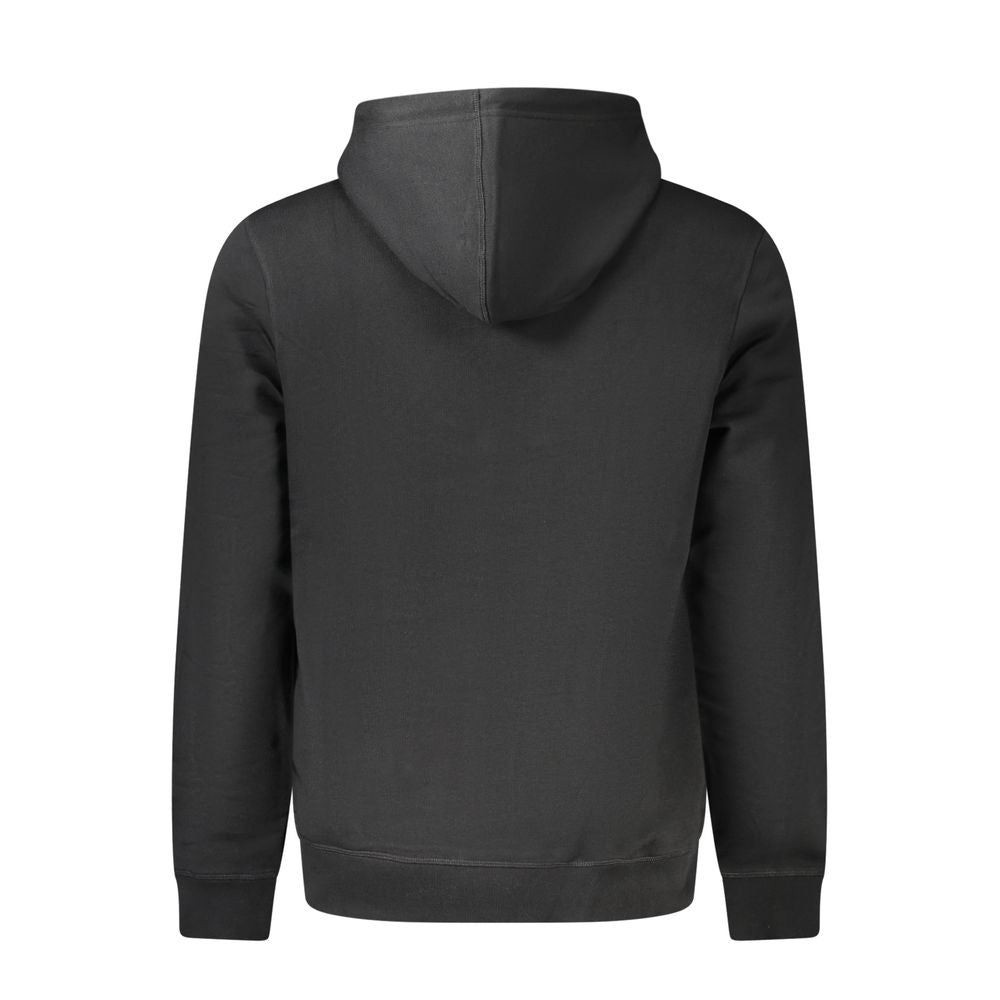 Hugo Boss Black Cotton Men Sweater Hugo Boss
