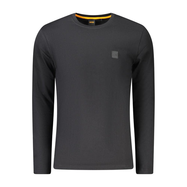 Hugo Boss Black Cotton Men TShirt Hugo Boss