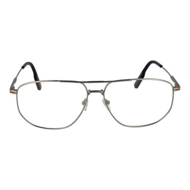 Ermenegildo Zegna Silver Men Glasses Frame Ermenegildo Zegna