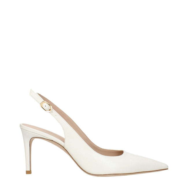 Stuart Weitzman Beige Leather High Heel Pumps Stuart Weitzman