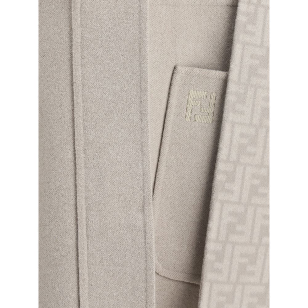 Fendi Wool Coat with removable hood Fendi