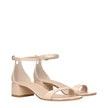 Stuart Weitzman Beige Leather Flat Sandals Stuart Weitzman