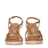 Stuart Weitzman Brown Leather Wedges Sandals Stuart Weitzman