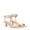Stuart Weitzman Beige Leather Stiletto Heels Sandals Stuart Weitzman