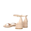Stuart Weitzman Beige Leather Flat Sandals Stuart Weitzman