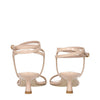 Stuart Weitzman Beige Leather Stiletto Heels Sandals Stuart Weitzman