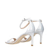 Stuart Weitzman White Leather Stiletto Heels Sandals Stuart Weitzman