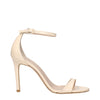 Stuart Weitzman Beige Leather Stiletto Heels Sandals Stuart Weitzman