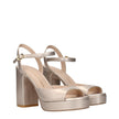 Stuart Weitzman Beige Leather Platforms Stuart Weitzman