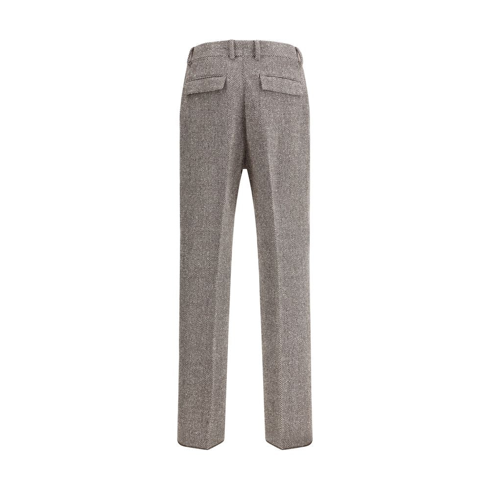 Ferragamo Wide chevron Pants Ferragamo