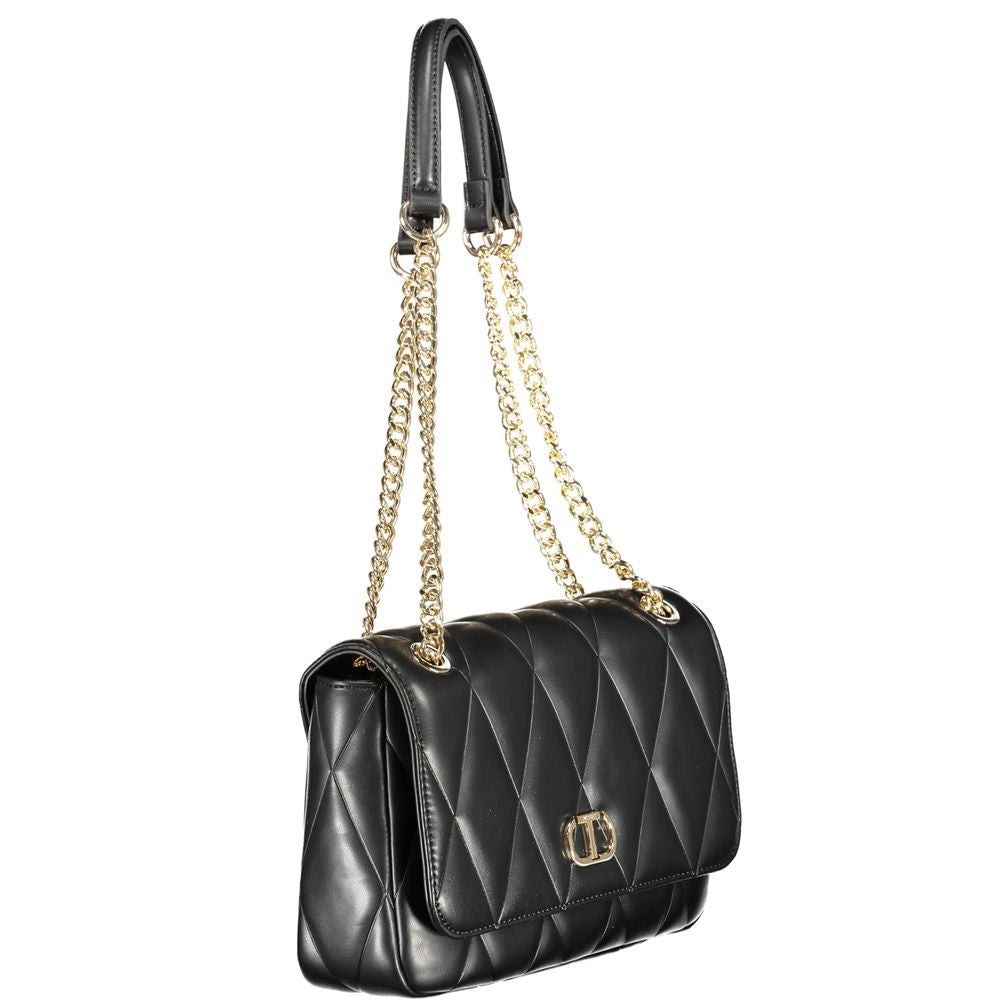 Twinset Black Polyethylene Women Handbag Twinset
