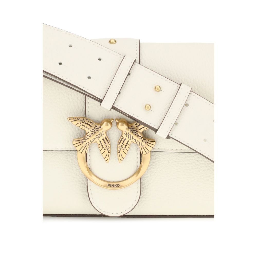 PINKO Love leather Shoulder Bag PINKO