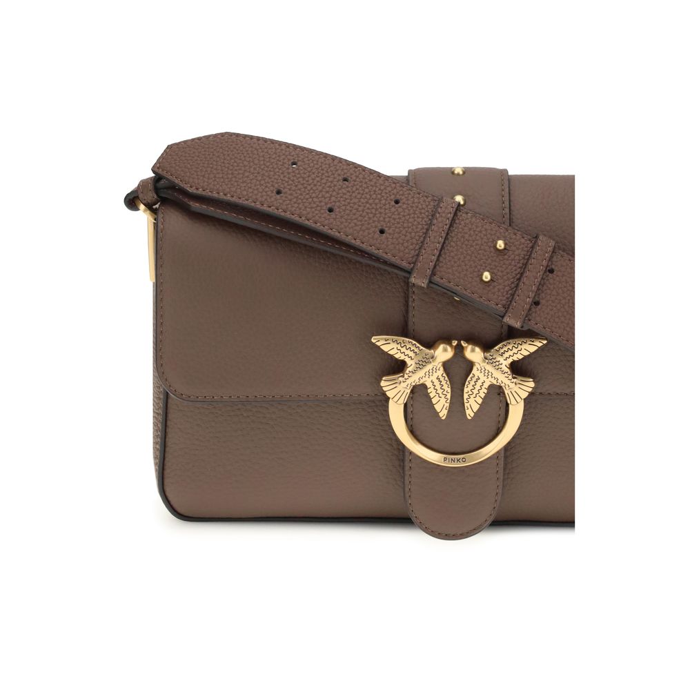 PINKO Love leather Shoulder Bag PINKO