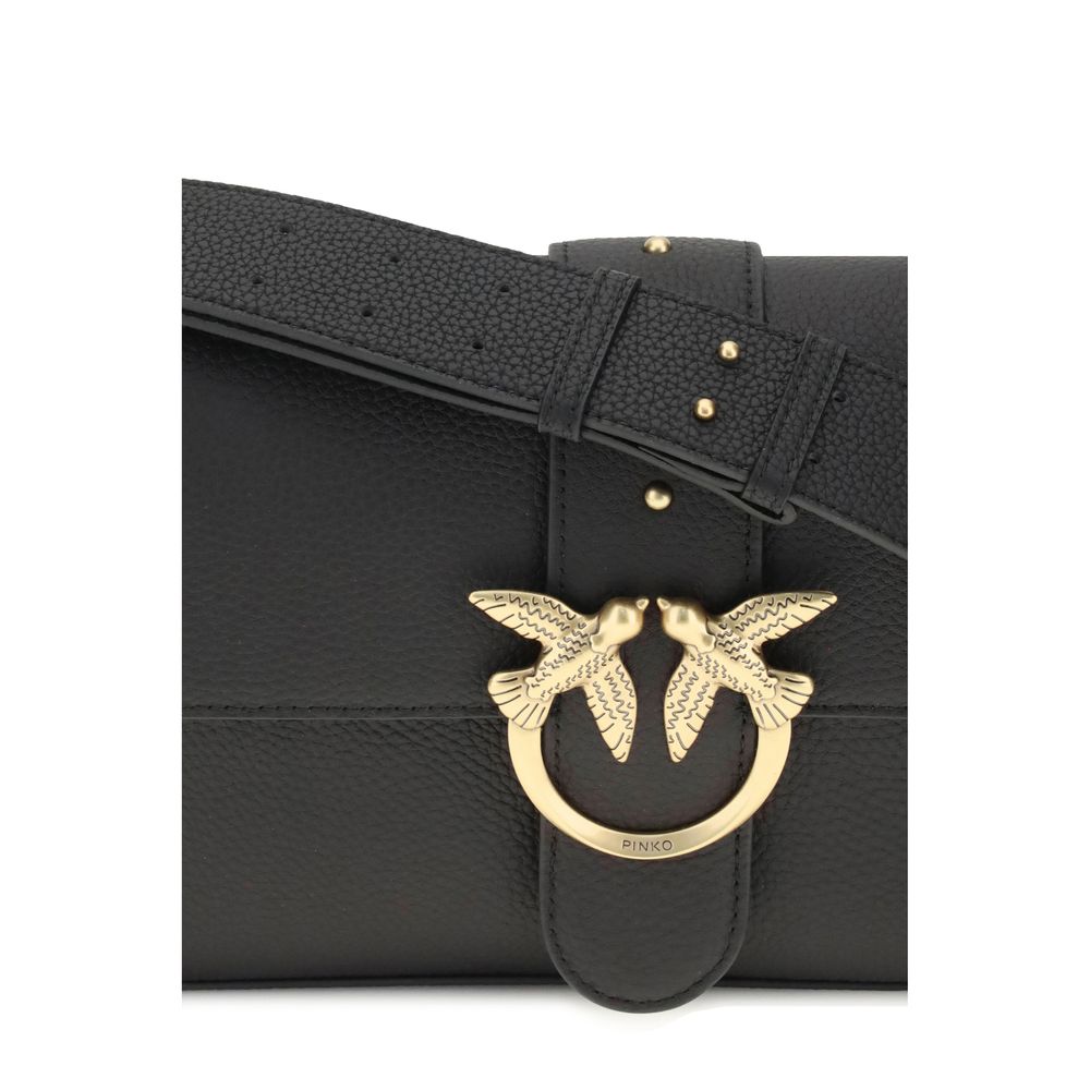 PINKO Love leather Shoulder Bag PINKO