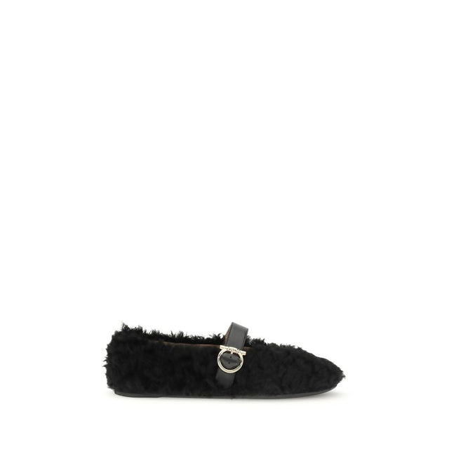 Ferragamo Gancini-embellished Ballerinas Ferragamo