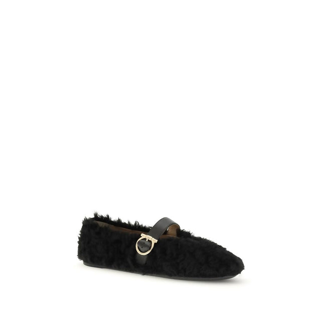 Ferragamo Gancini-embellished Ballerinas Ferragamo