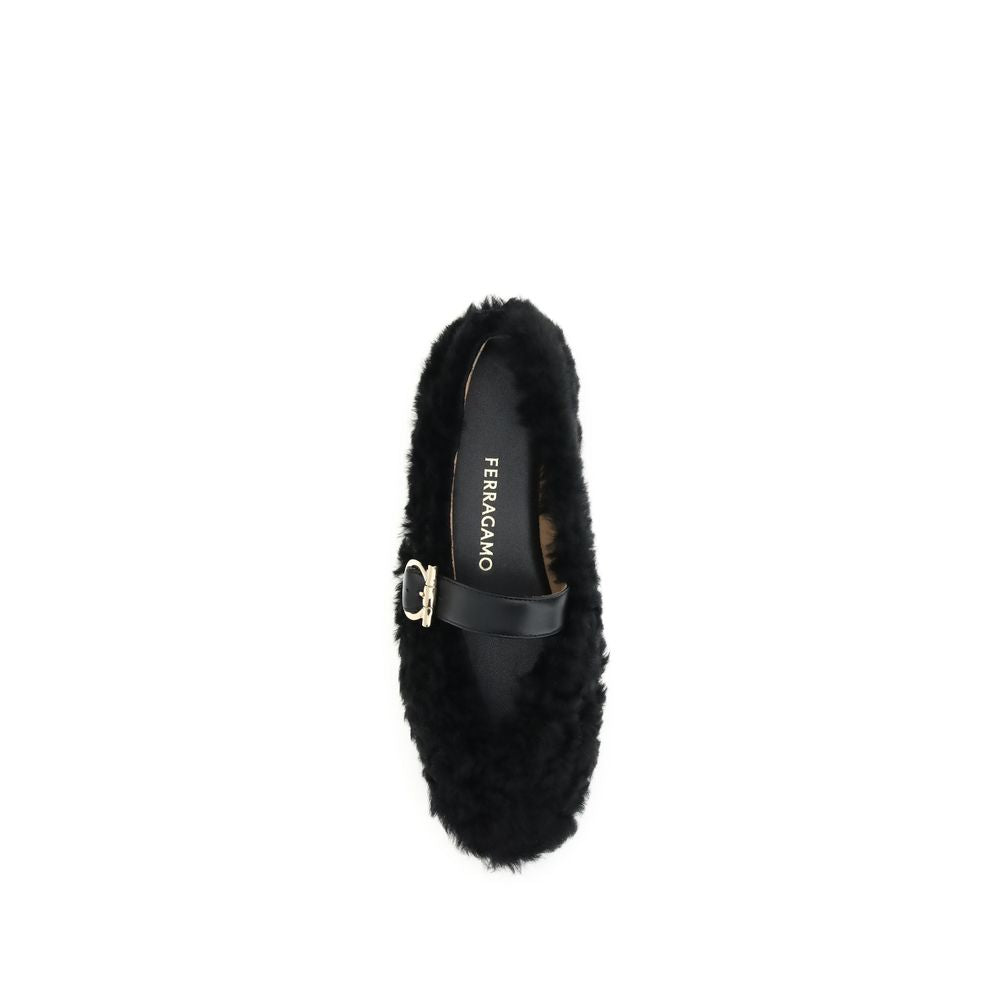 Ferragamo Gancini-embellished Ballerinas Ferragamo