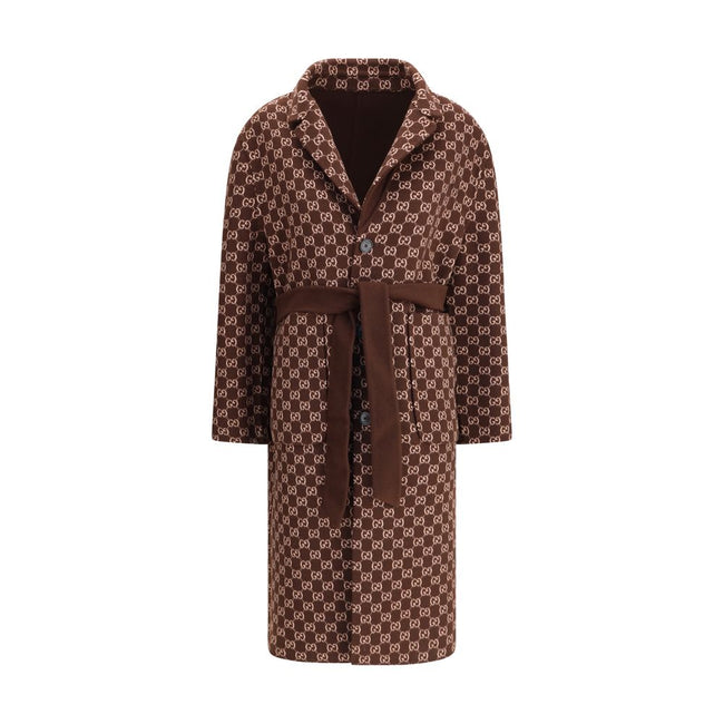 Gucci Silk and wool reversible Coat Gucci