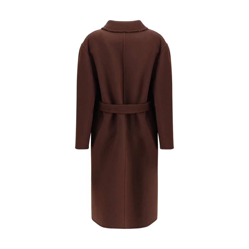 Gucci Silk and wool reversible Coat Gucci