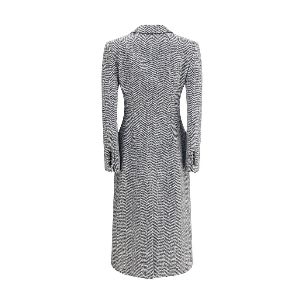 Dolce & Gabbana Single-breasted chevron Coat Dolce & Gabbana