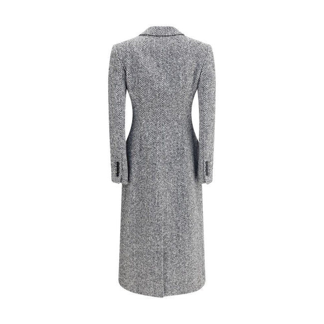 Dolce & Gabbana Single-breasted chevron Coat Dolce & Gabbana