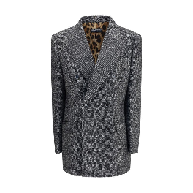 Dolce & Gabbana Double-breasted Chevron Blazer Dolce & Gabbana