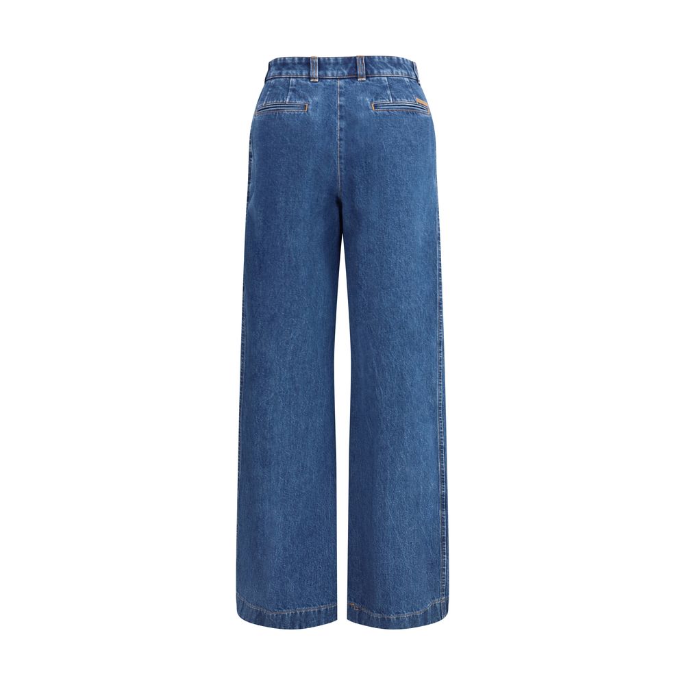 Dolce & Gabbana Straight Jeans with pinces Dolce & Gabbana