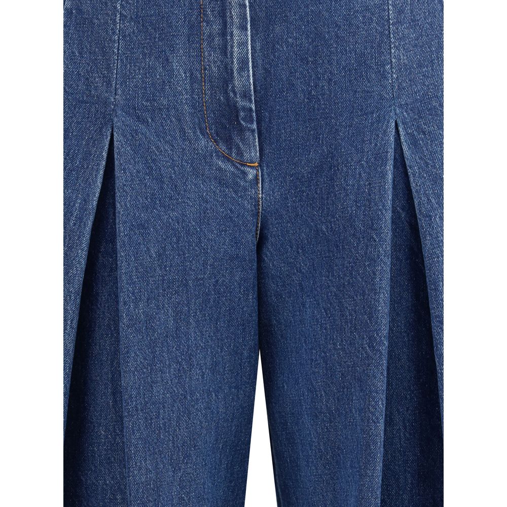 Dolce & Gabbana Straight Jeans with pinces Dolce & Gabbana