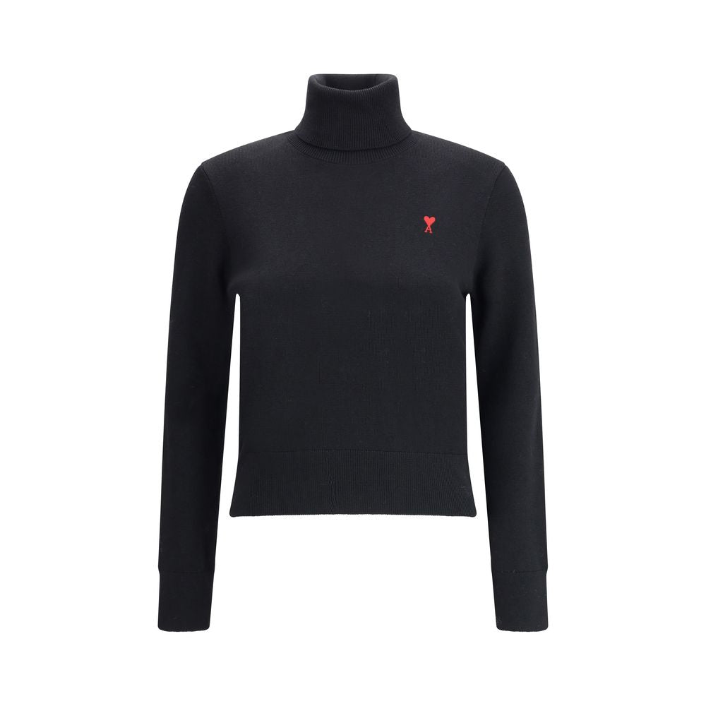 Ami Paris Ami De Coeur turtleneck Sweater Ami Paris