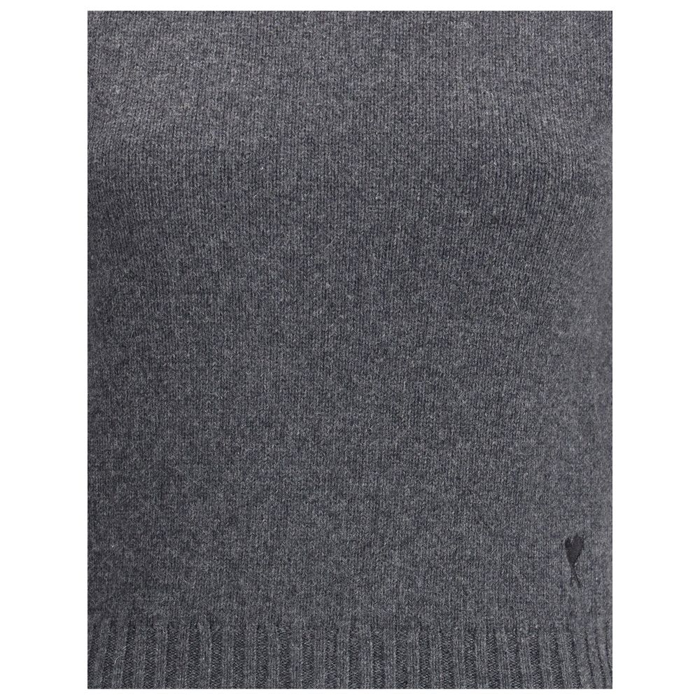 Ami Paris Ami De Coeur Turtleneck Sweater Ami Paris
