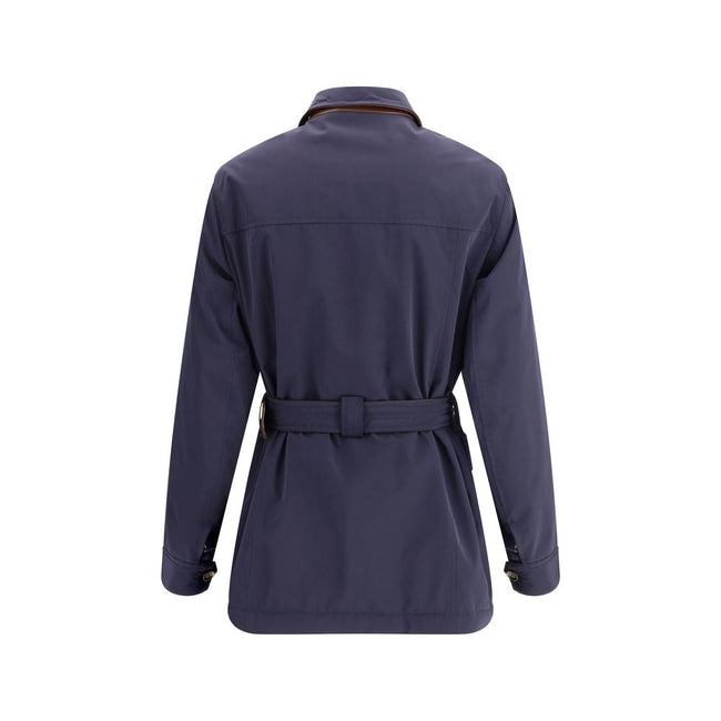 Brunello Cucinelli Membraned nylon saharan Jacket Brunello Cucinelli