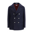 Brunello Cucinelli Double wool flannel Caban Brunello Cucinelli