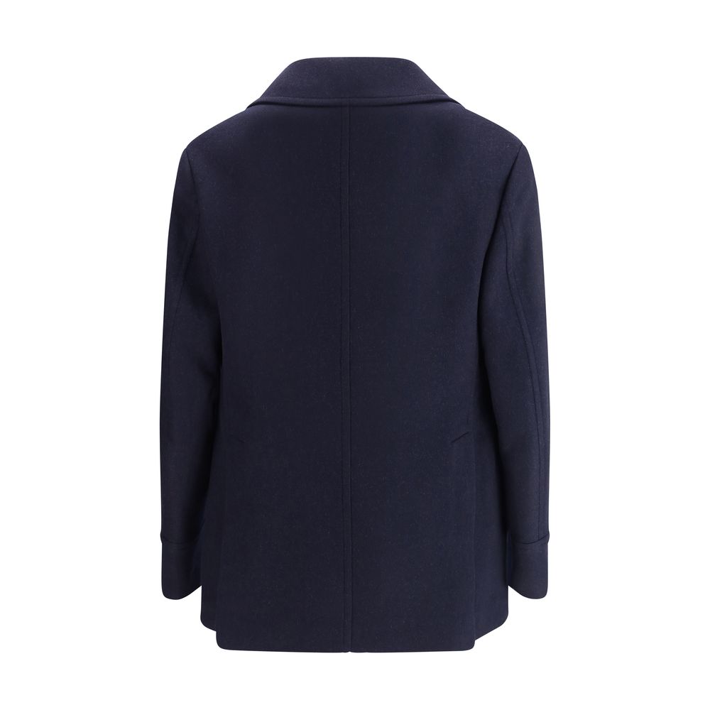 Brunello Cucinelli Double wool flannel Caban Brunello Cucinelli