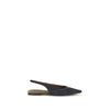 Brunello Cucinelli Denim slingback Ballerinas Brunello Cucinelli