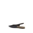 Brunello Cucinelli Denim slingback Ballerinas Brunello Cucinelli