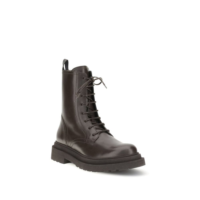Brunello Cucinelli Leather Ankle Boots Brunello Cucinelli