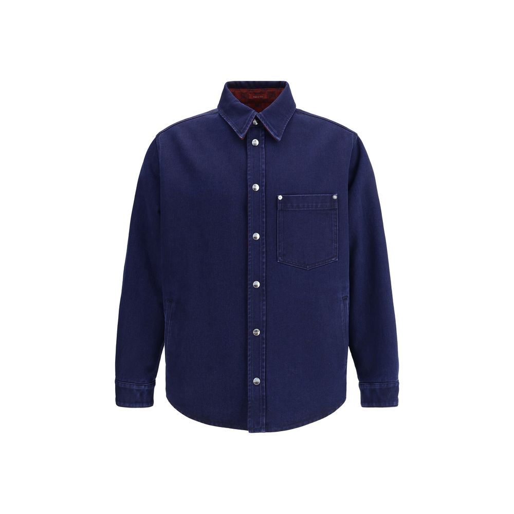 Gucci Denim and flanel Reversible Shirt Gucci