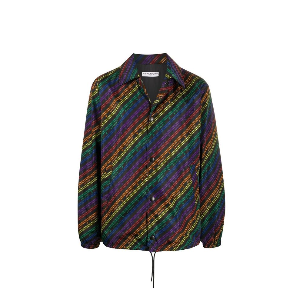 Givenchy Rainbow Chain Nylon Jacket Givenchy