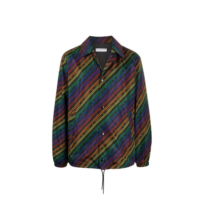 Givenchy Rainbow Chain Nylon Jacket Givenchy