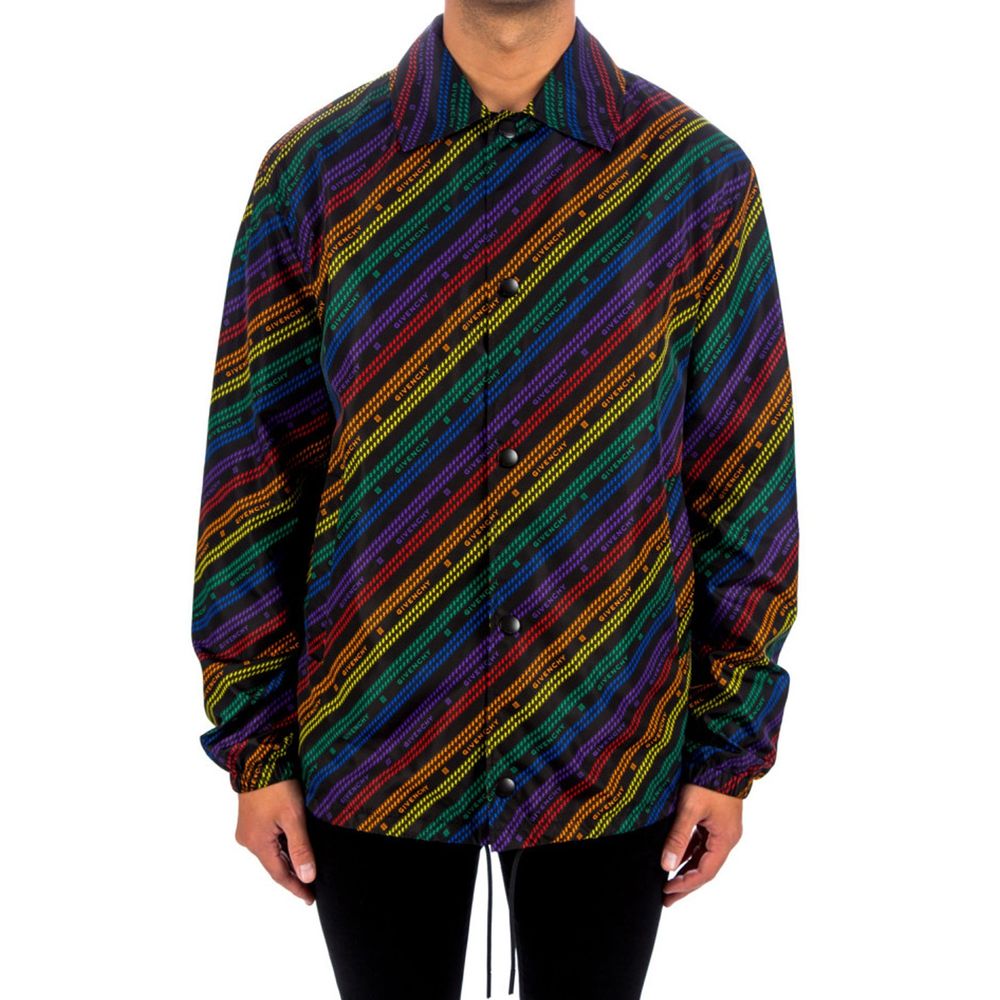 Givenchy Rainbow Chain Nylon Jacket Givenchy