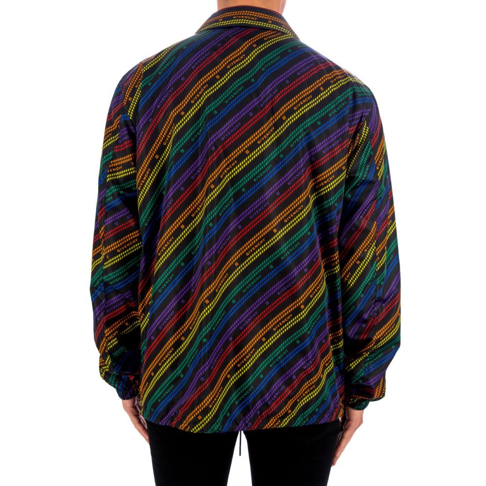 Givenchy Rainbow Chain Nylon Jacket Givenchy