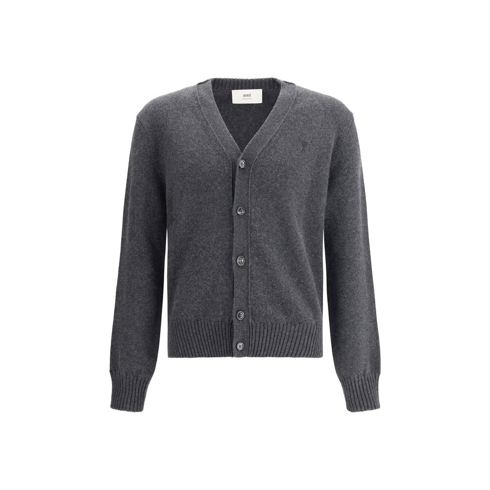 Ami Paris Ami De Coeur Cardigan Ami Paris