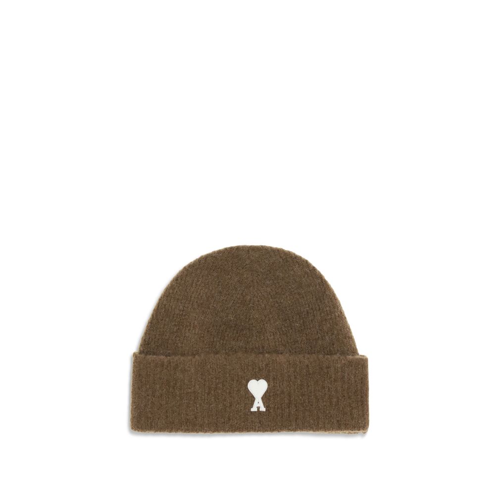 Ami Paris Ami De Coeur beanie Hat Ami Paris