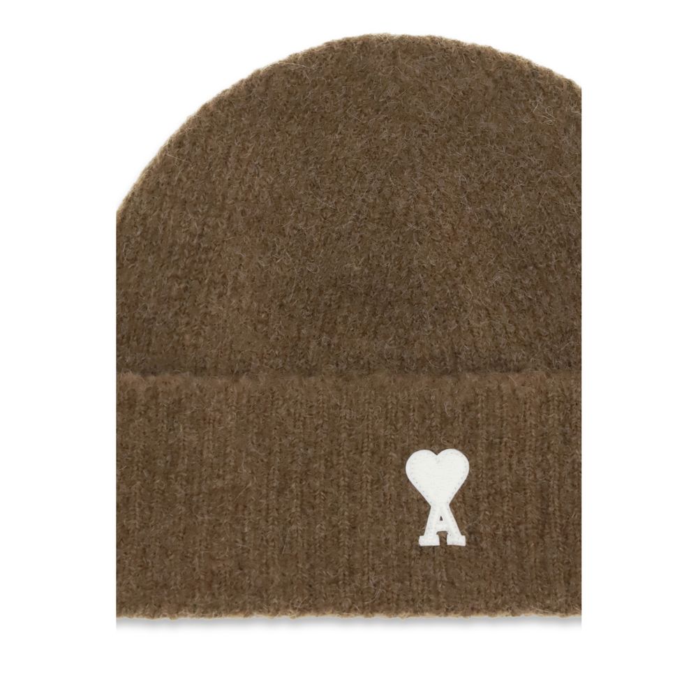 Ami Paris Ami De Coeur beanie Hat Ami Paris