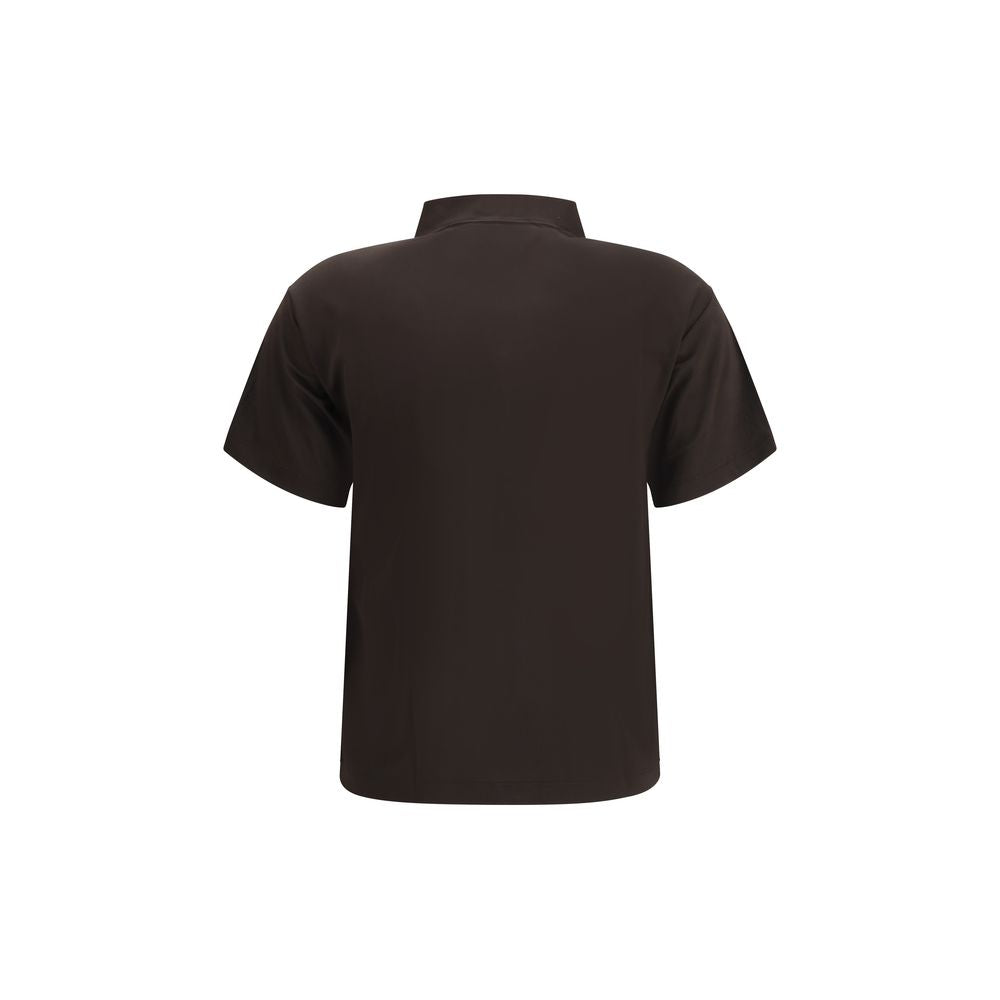 Margiela Semi-sheer polo Shirt Margiela