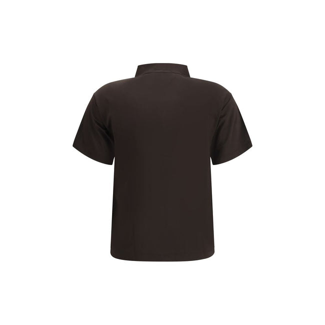 Margiela Semi-sheer polo Shirt Margiela